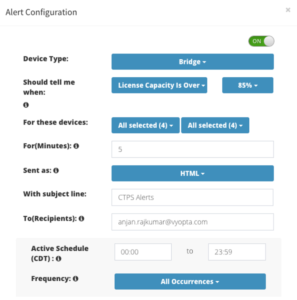 Performance Enhancement for Real Time Monitoring and Quality Alerts
