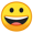 Grinning Face on Google Android 8.0