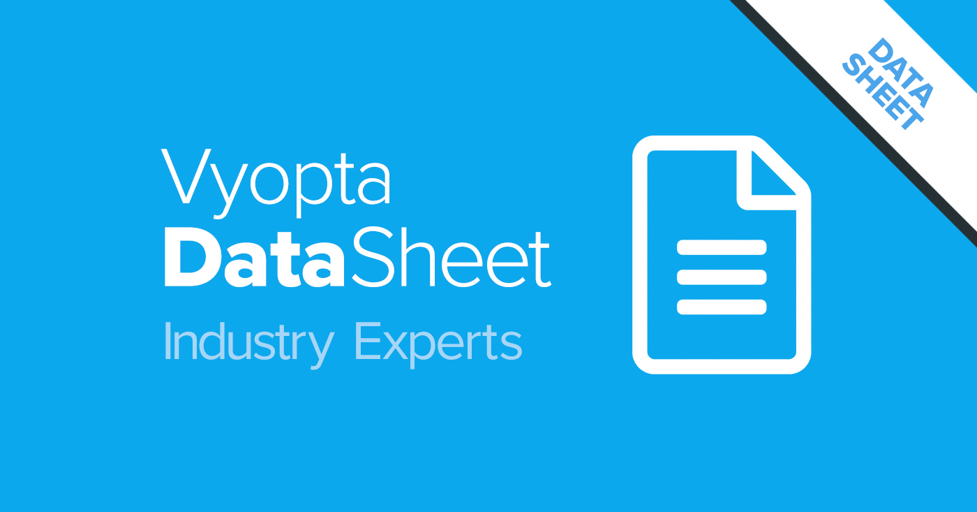 Data Sheet: Six Key Benefits of Vyopta For Microsoft Teams