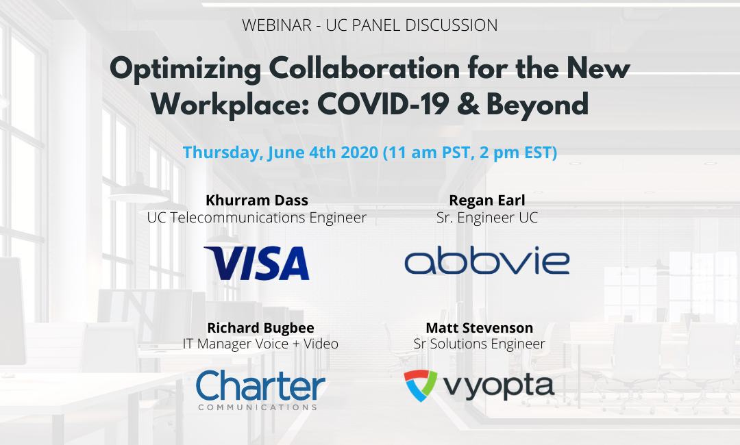 Optimizing Collaboration for the New Workplace Webinar: COVID-19 & Beyond